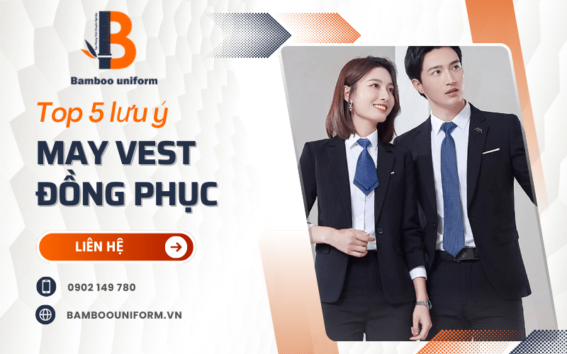 may vest đồng phục