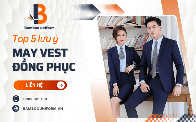 may vest đồng phục