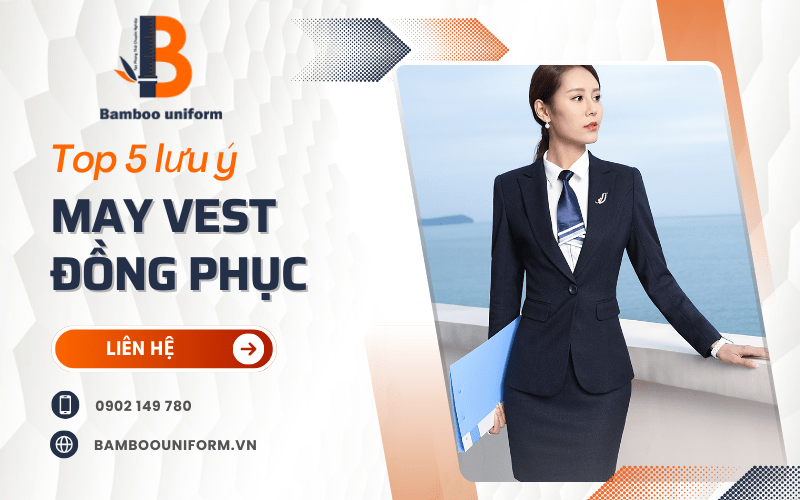 may vest đồng phục