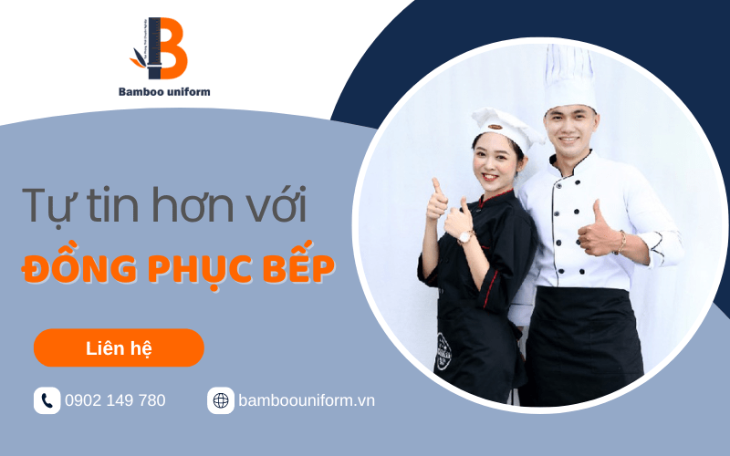 đồng phục bếp đẹp