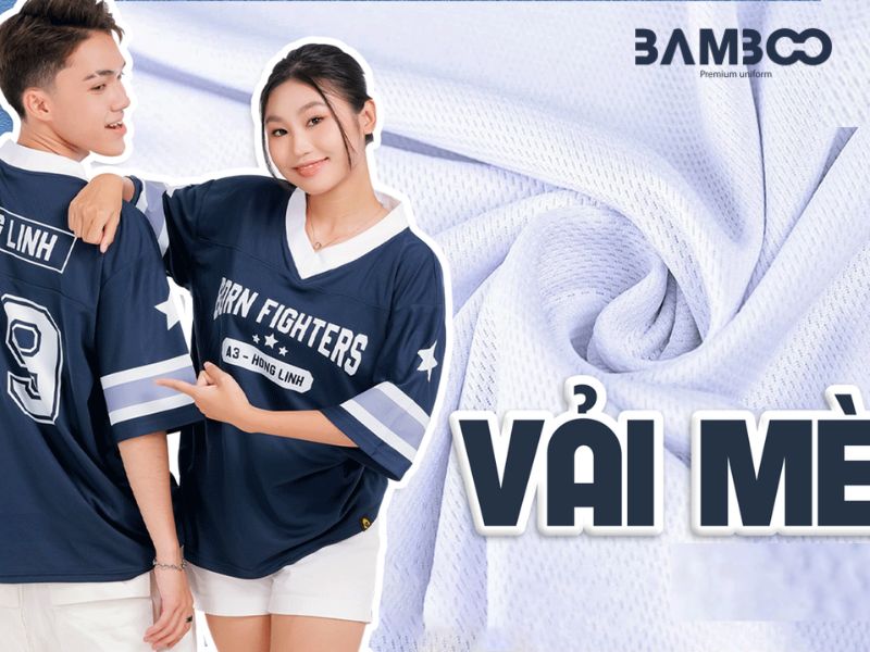 Ứng dụng của vải mè trong may mặc