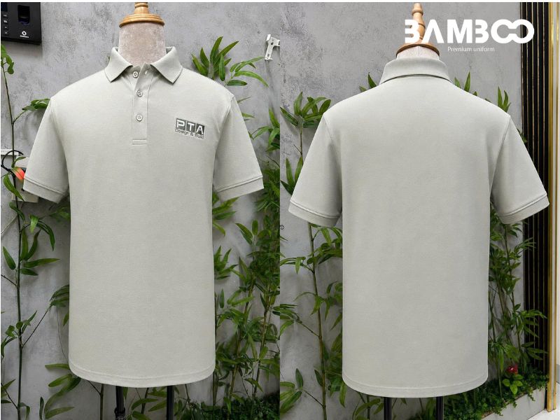Vải thun co giãn ứng dụng phổ biến khi may đồng phục nhờ thoải mái, linh hoạt, giữ form đẹp