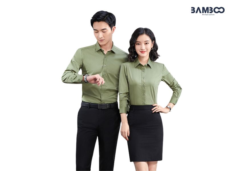 Áo sơ mi công ty dài tay tạo hình ảnh chuyên nghiệp, thanh lịch và gắn kết đội ngũ nhân viên