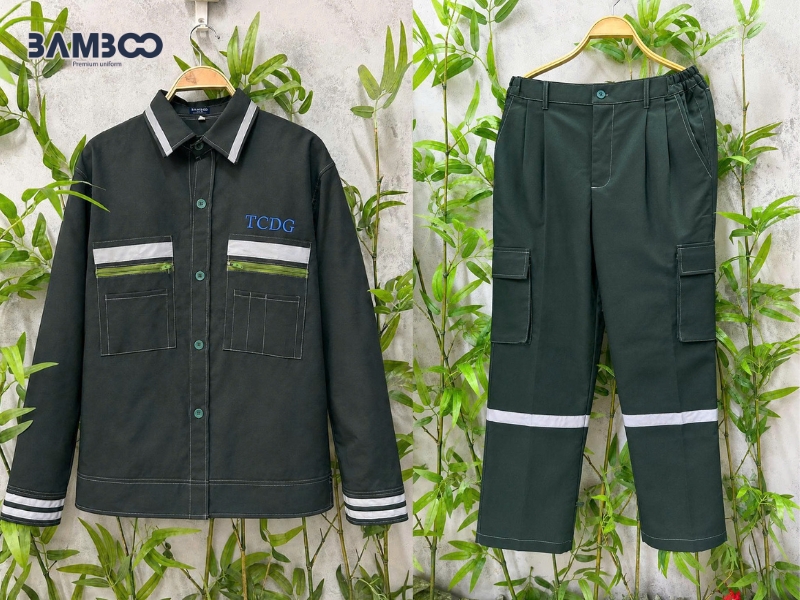 Bamboo Uniform có xưởng lớn, sản xuất trực tiếp, thiết kế linh hoạt, đáp ứng đơn hàng xây dựng