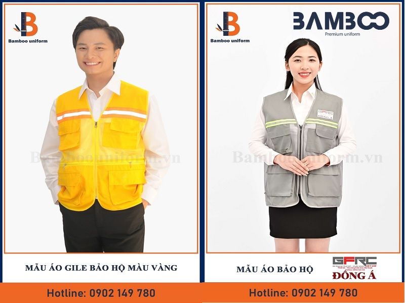 Đồng phục bảo hộ đặt may đảm bảo kích thước vừa vặn, chất lượng đồng nhất