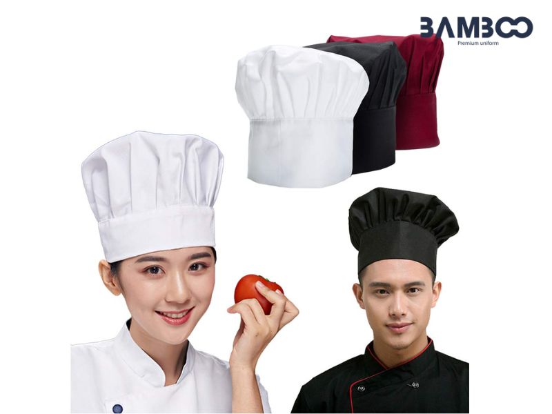 Mũ đồng phục nhà hàng thể hiện đẳng cấp thương hiệu, tạo đồng bộ hình ảnh và đảm bảo vệ sinh an toàn thực phẩm