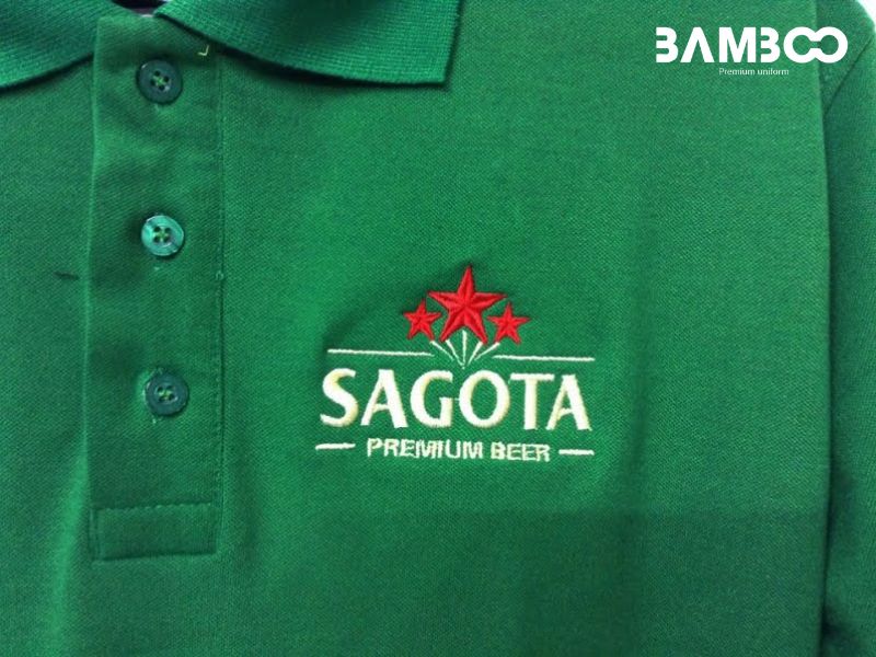 Thêu logo được nhiều doanh nghiệp lựa chọn khi muốn hướng đến sự bền bỉ và sang trọng