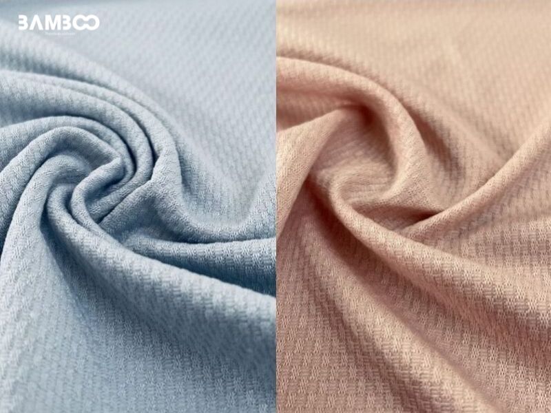 Vải thun mè kim bền, lý tưởng cho đồng phục thể thao nhưng dễ nhăn và bám bẩn