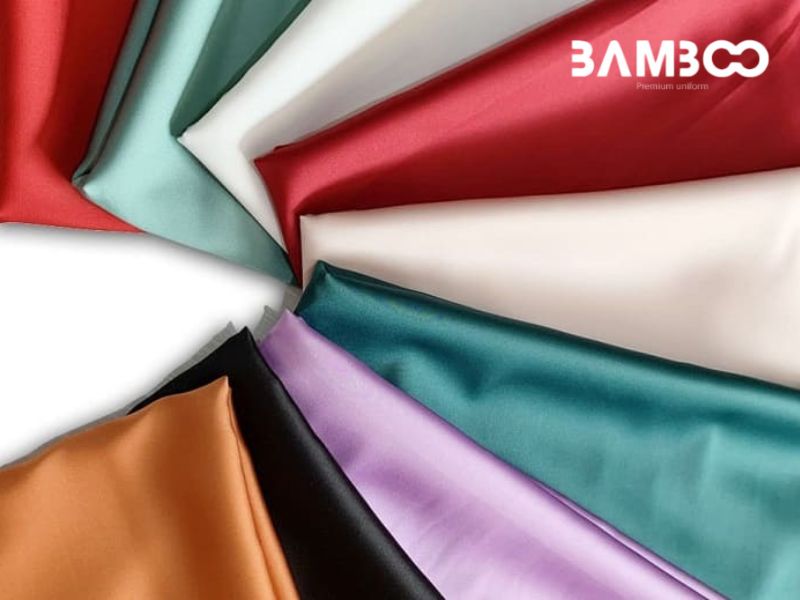 Vải lụa mỏng nhẹ, màu sáng bóng tự nhiên và khả năng cách nhiệt cực kỳ tốt