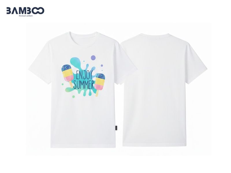 Chất vải may áo thun teambuilding phối màu