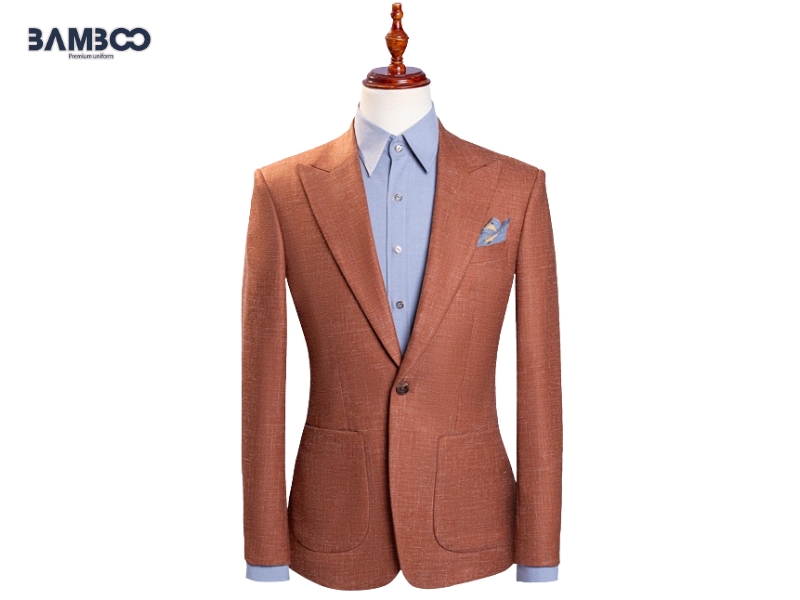Áo vest nam Bamboo 09 sử dụng vải cao cấp, giữ phom tốt, bền màu và thoáng khí