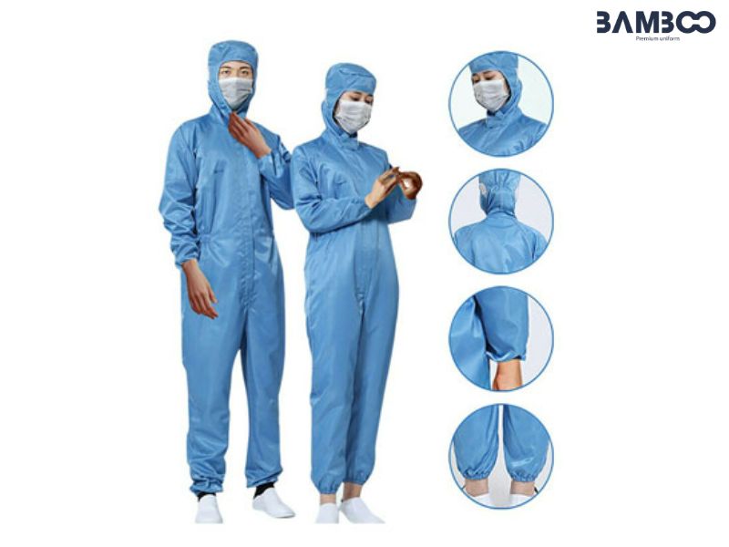 Phòng sạch, đóng gói ưu tiên Kate Silk ít xơ, có thể thêm vải chống tĩnh điện