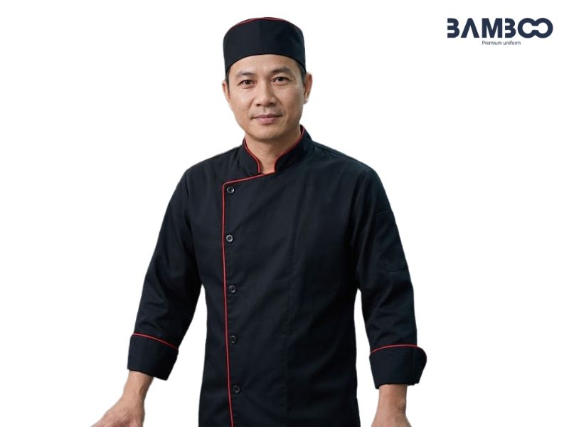 May mũ đồng phục bếp phải chuẩn đẹp, chắc chắn, viền đều, form chuẩn, sạch chỉ thừa