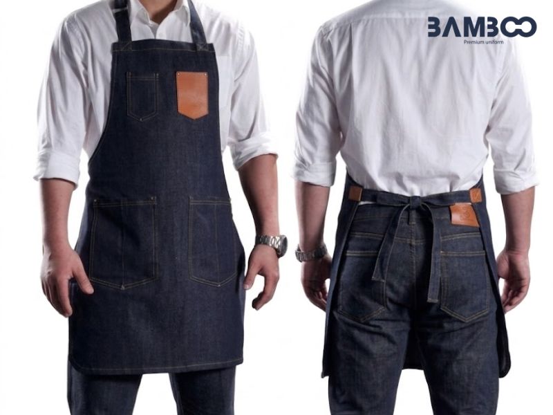 Vải Denim dày bền, giữ form đẹp, chịu lực tốt, kết hợp giả da tạo vẻ sang trọng