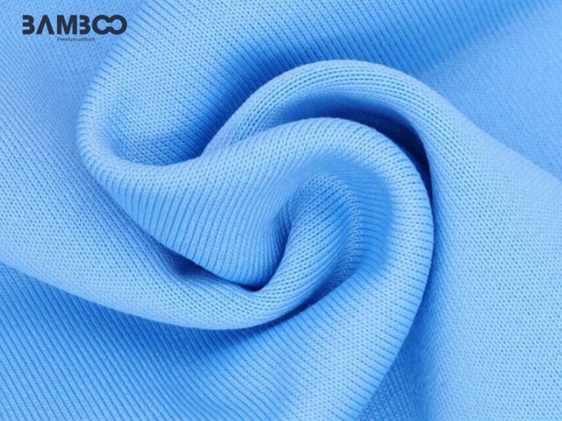 Vải Polyester Spandex co giãn tốt, nhẹ, nhanh khô, ít nhăn