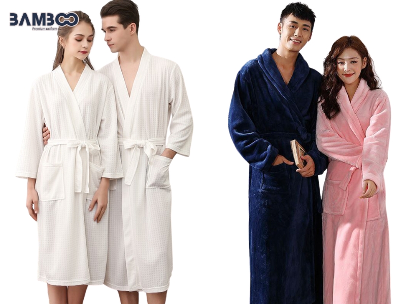 Áo choàng spa mang đến sự thoải mái, kín đáo, vệ sinh và nâng cao nhận diện thương hiệu