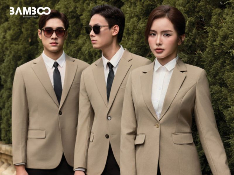 Bamboo Uniform may vest hãng xe hơi theo nhận diện, kiểm soát phom dáng và sản xuất trực tiếp