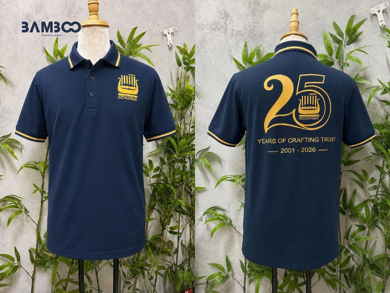 Xu hướng phối màu đồng phục văn phòng ưu tiên gam trung tính, tối giản và đồng bộ thương hiệu