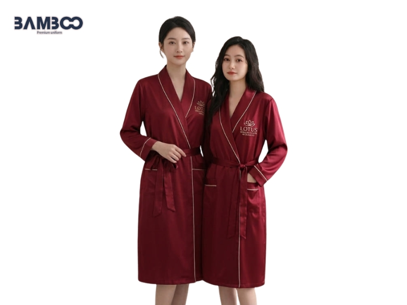 Xu hướng áo choàng spa hiện đại đề cao thiết kế tối giản, cá nhân hóa, tiện dụng 