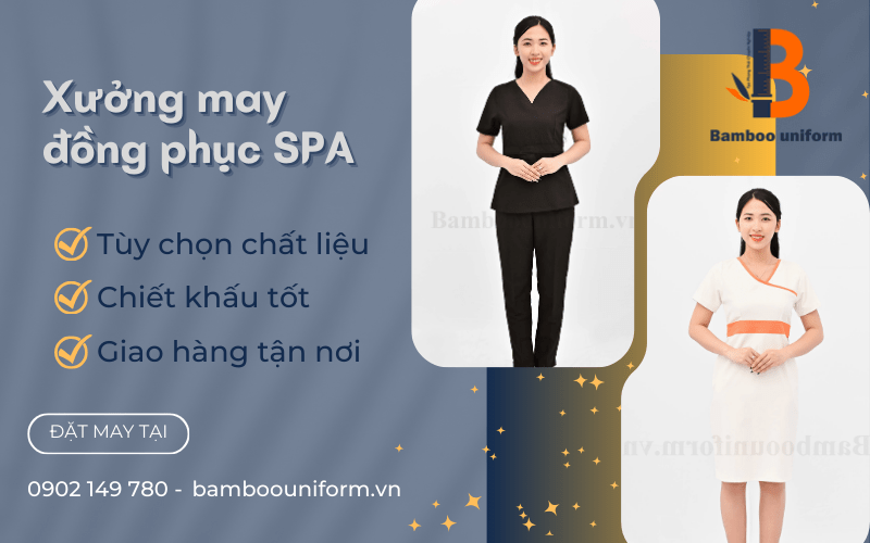 đồng phục spa