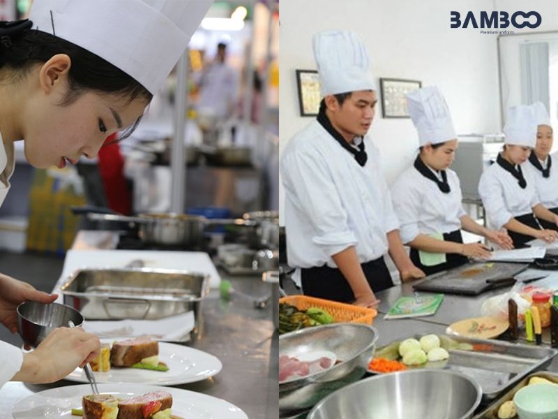 Chiều cao và nếp gấp trên mũ bếp thể hiện mức độ lành nghề, kinh nghiệm dày dặn cũng như địa vị của người đầu bếp trong hệ thống ẩm thực