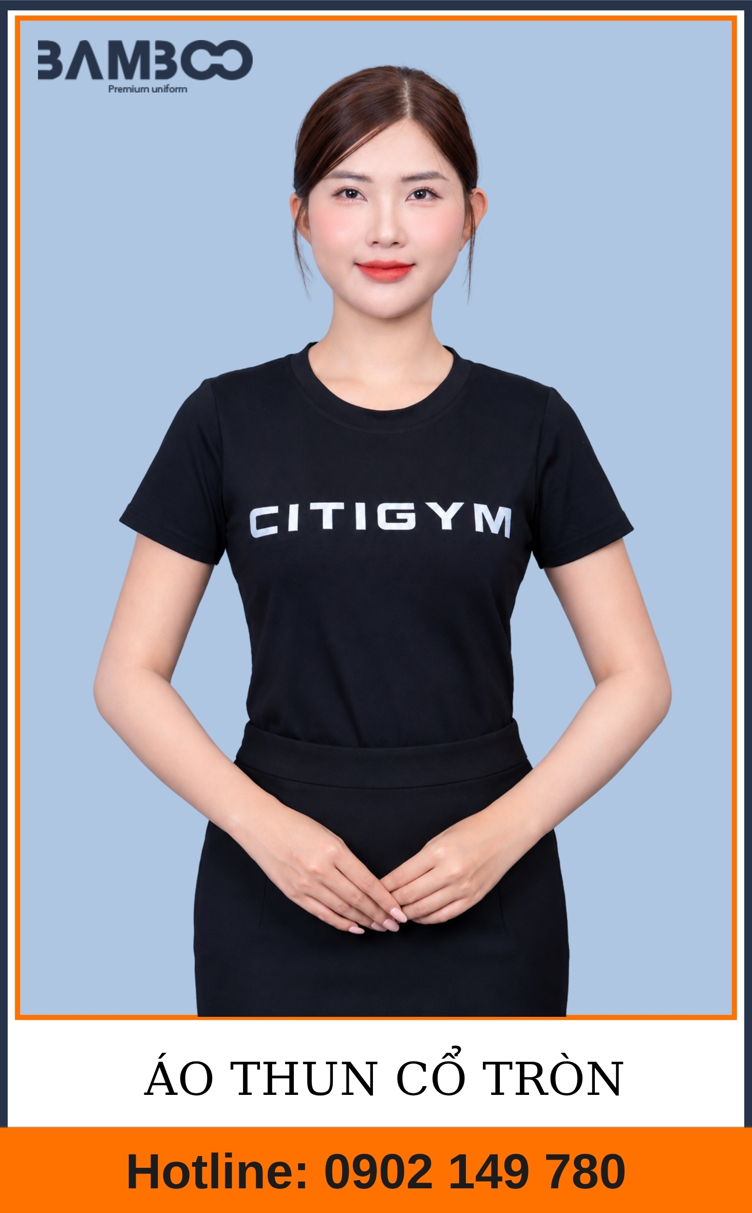 Mẫu Áo Thun Cổ Tròn Doanh Nghiệp CityGym
