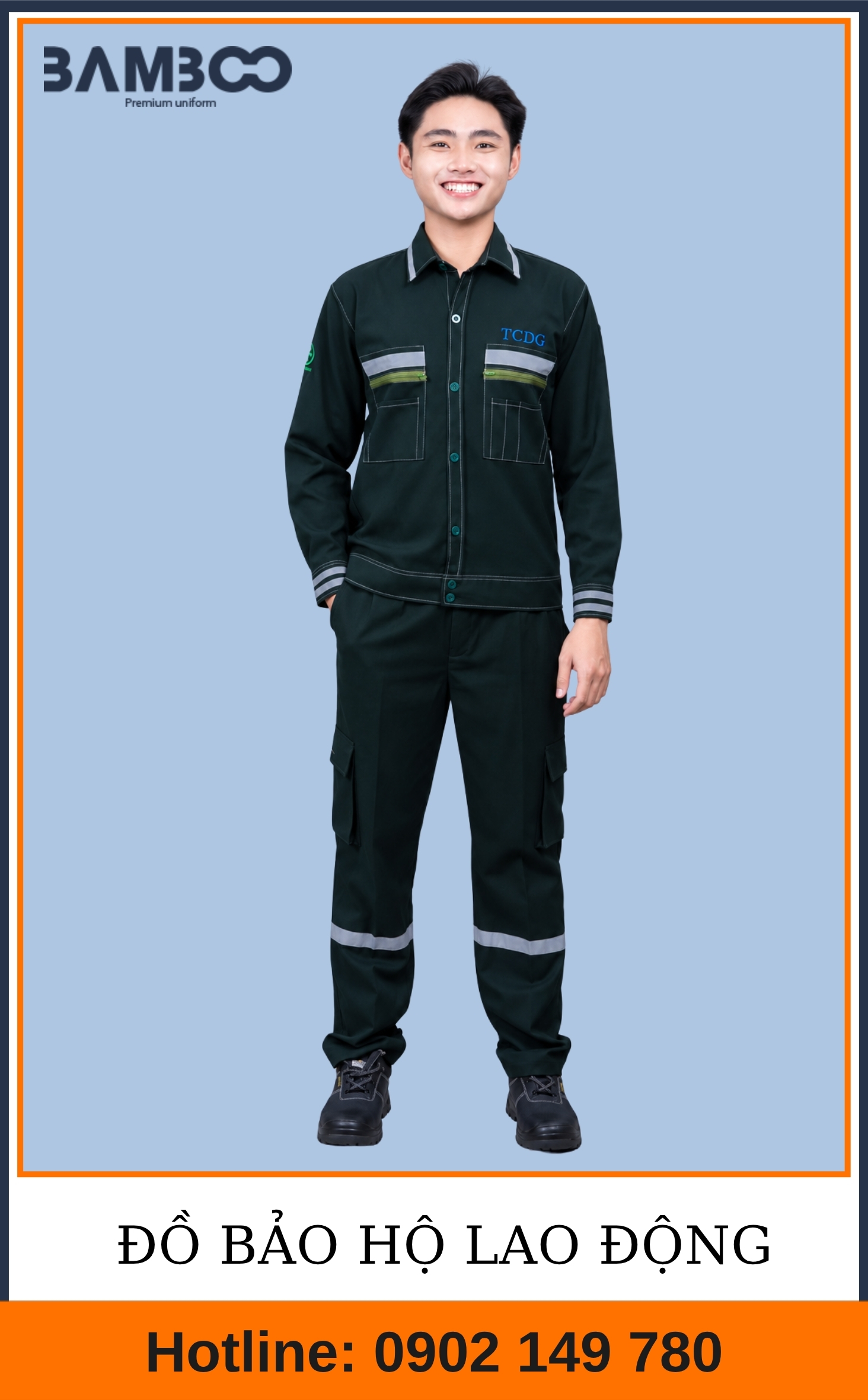 Mẫu Đồ Bảo Hộ Lao Động Công Ty TCDG