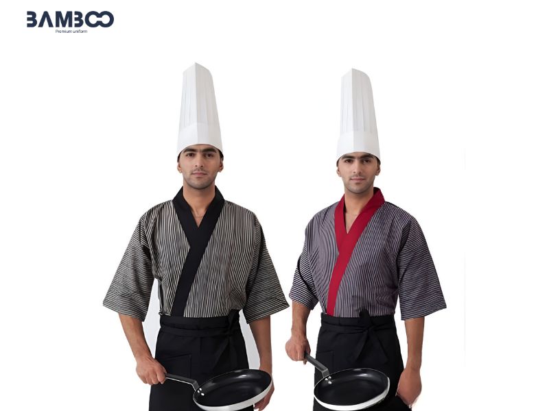 Áo bếp xám cao cấp kết hợp hài hòa giữa tính thẩm mỹ và công năng sử dụng