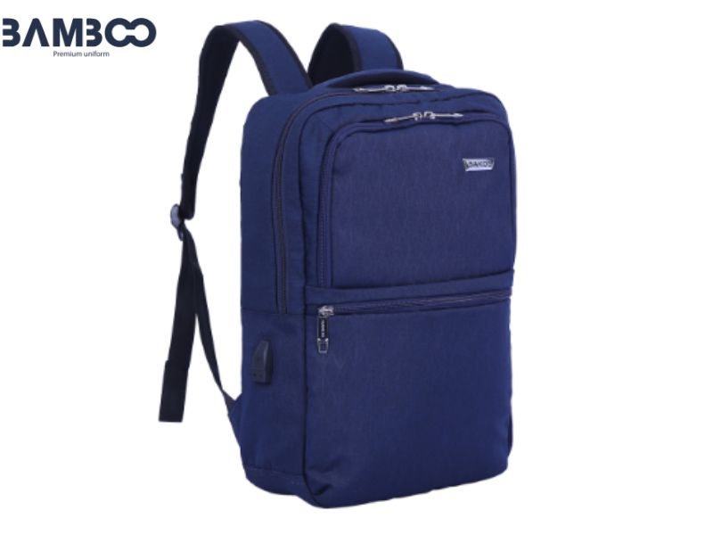 Balo xanh tím đa năng, chống sốc laptop, đeo êm và bền đẹp vượt trội