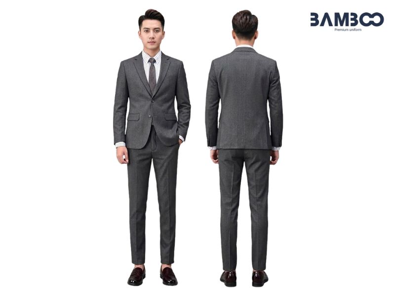 Bamboo Uniform may quần tây đen form chuẩn, bền đẹp, giá tốt, tư vấn tận tâm