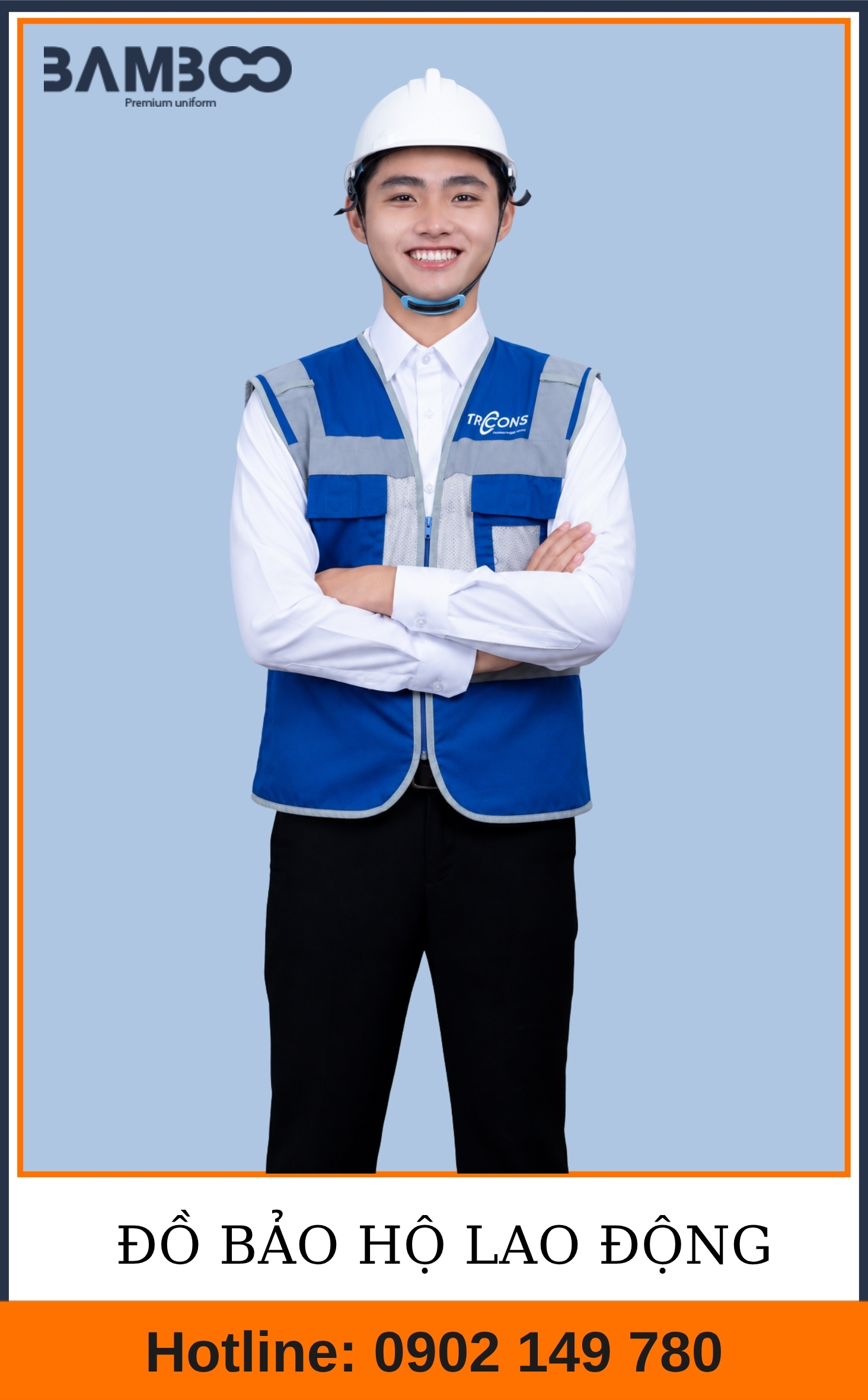 Mẫu Áo Gile Bảo Hộ Công Ty TPCONS