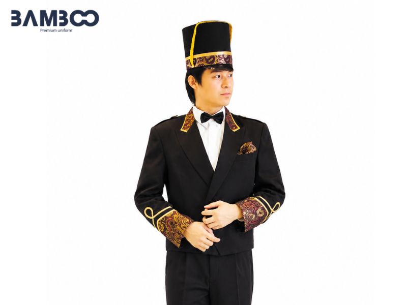 Đồng phục bellman cổ điển sang trọng, bền đẹp, tôn đẳng cấp khách sạn cao cấp