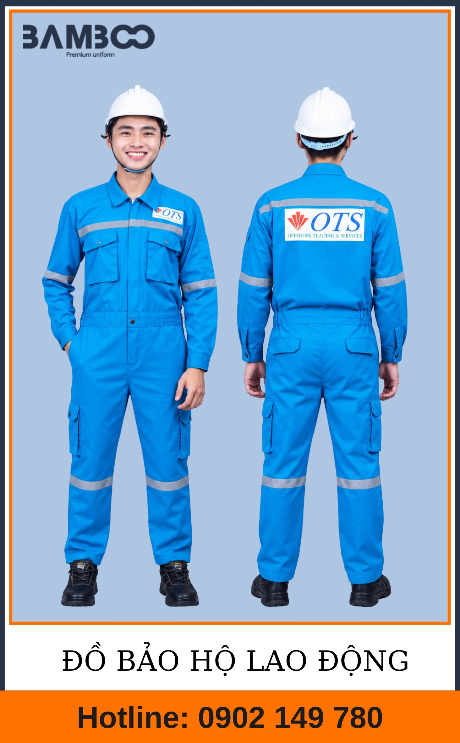 Mẫu Đồ Bảo Hộ Lao Động Công Ty OTS