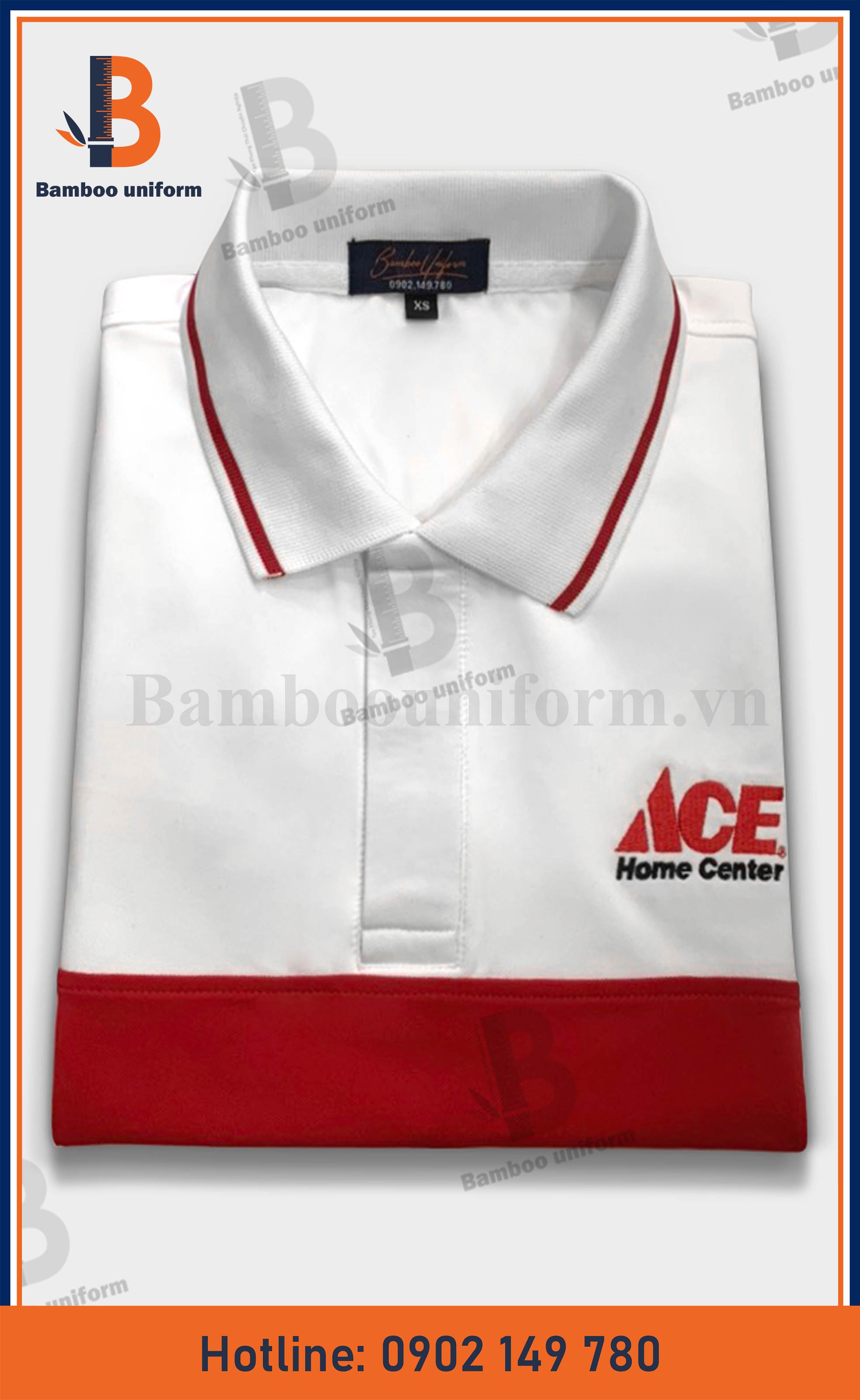 Áo thun đồng phục công ty Vina Homeshop
