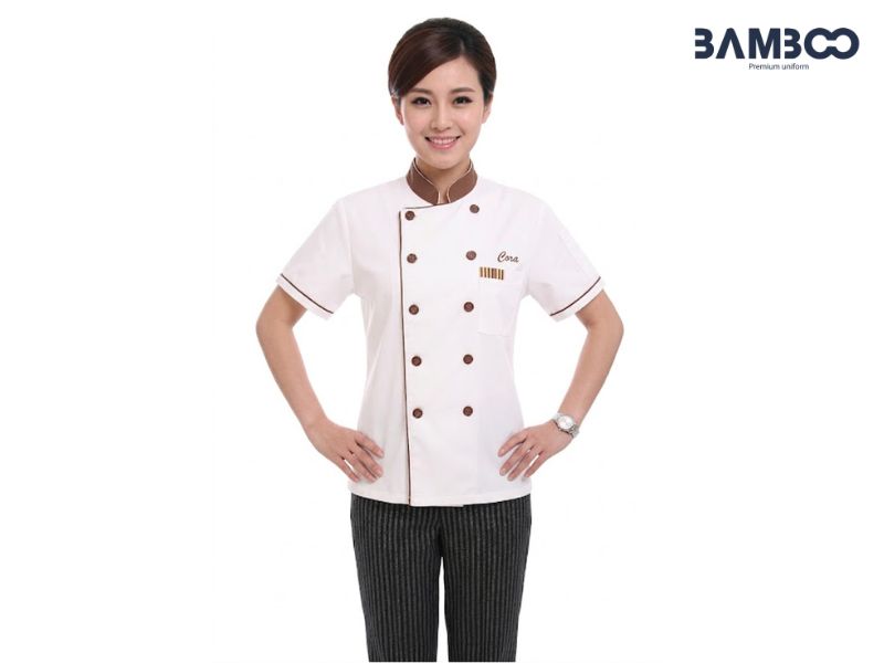 Chọn vải bền, phối cổ nâu chuẩn, may chắc, không lem màu