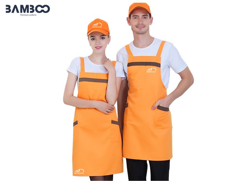 Tạp dề phục vụ nhà hàng hiện đại, bền đẹp, tiện dụng và chuyên nghiệp