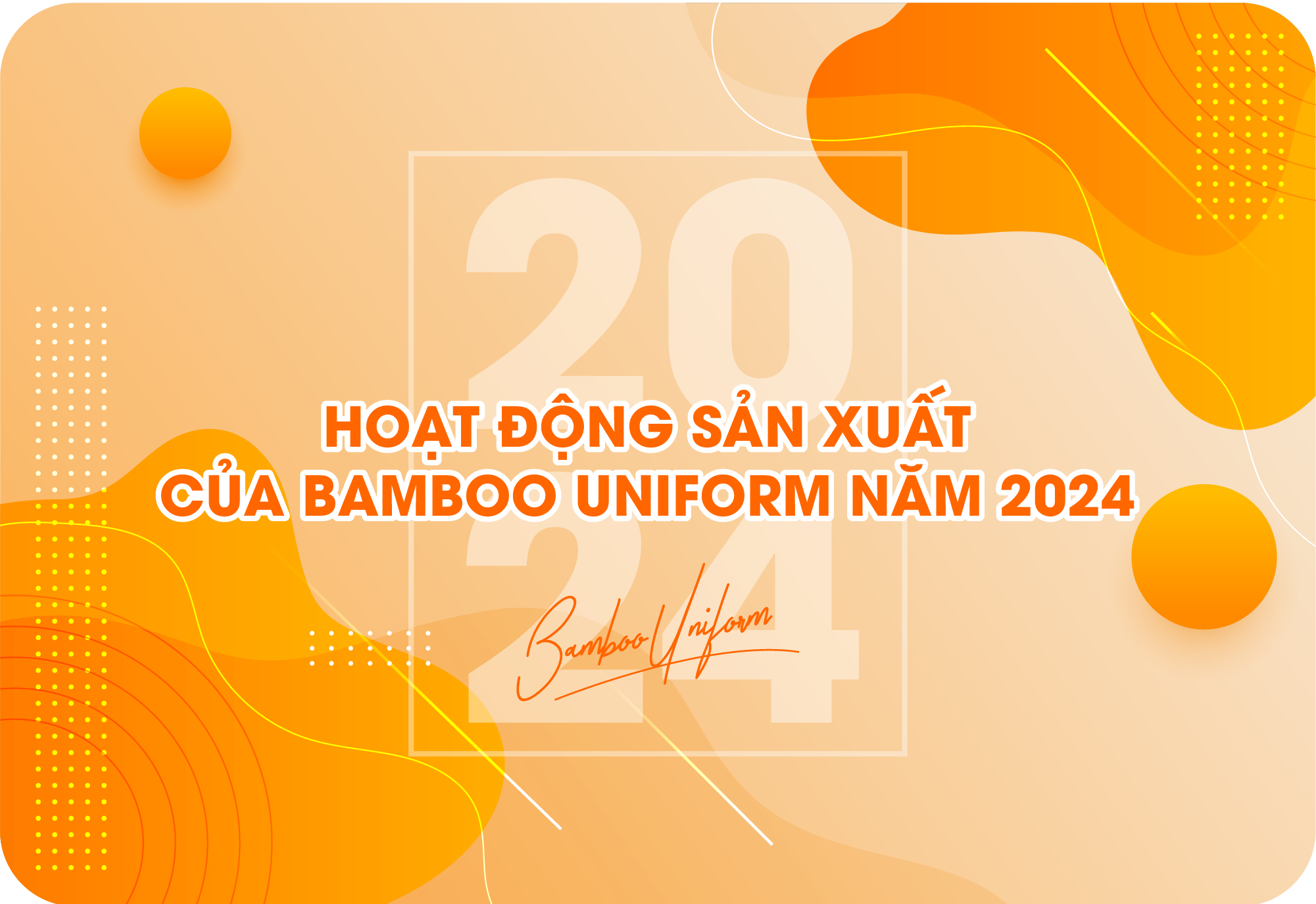 CÔNG TY MAY ĐỒNG PHỤC BAMBOO