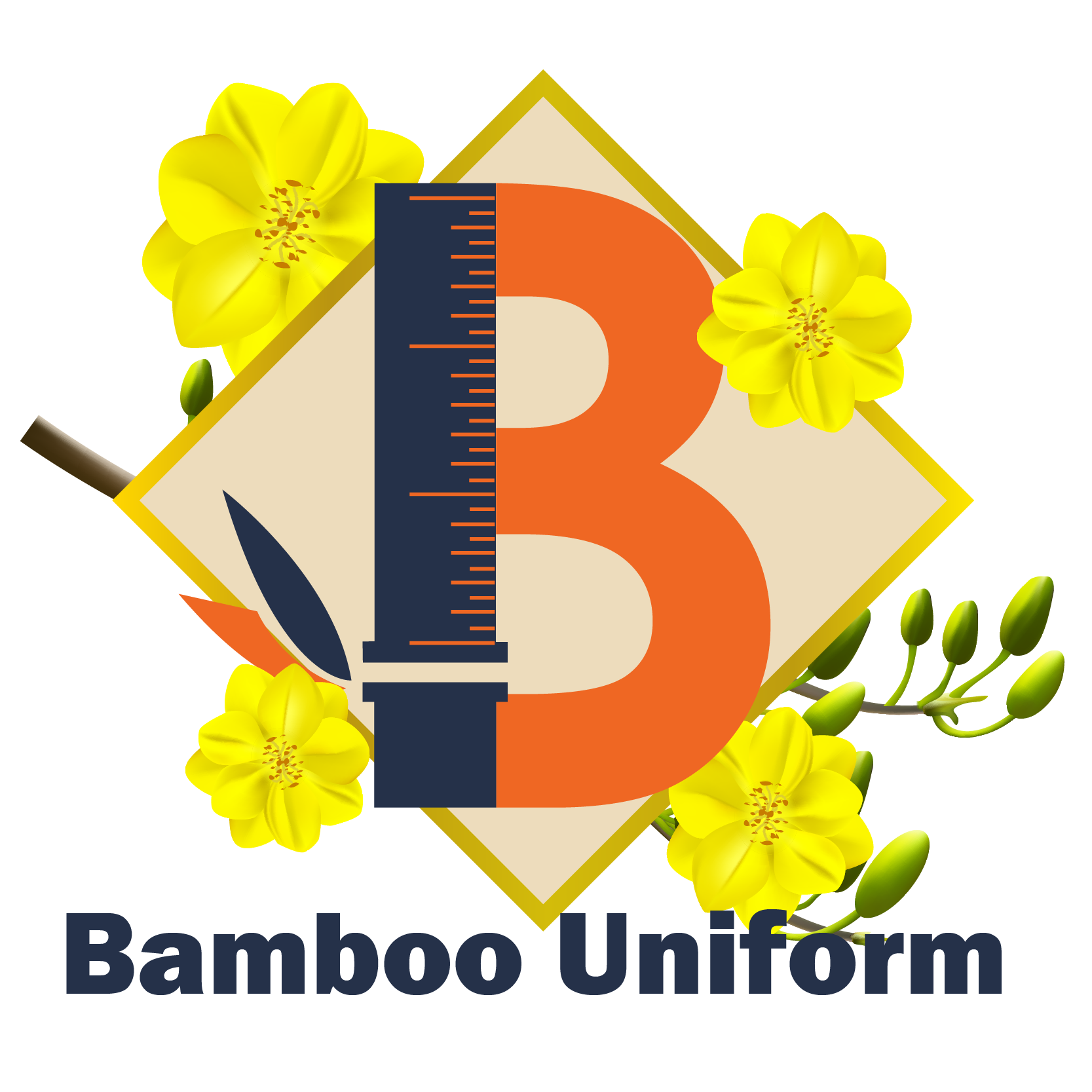 logo CÔNG TY MAY ĐỒNG PHỤC BAMBOO