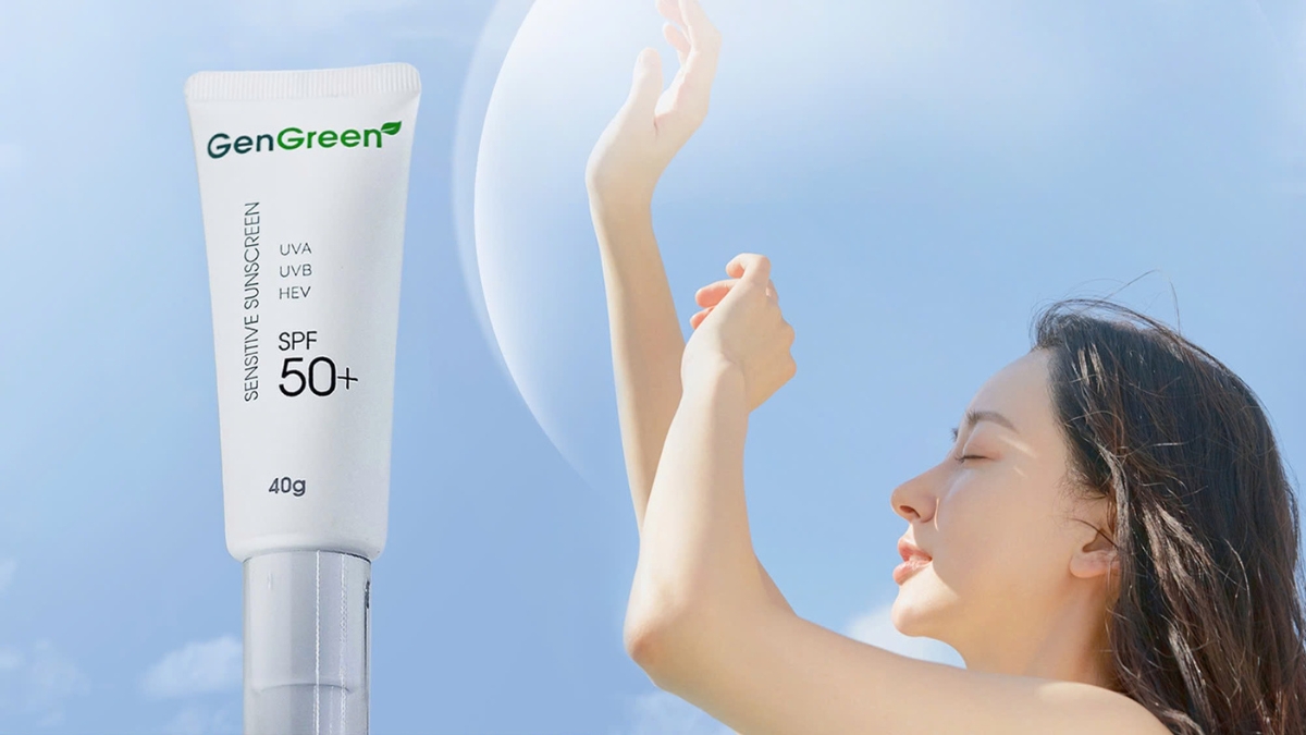 Sensitive Sunscreen - Kem chống nắng nâng tone cho da nhạy cảm được yêu thích NO.1
