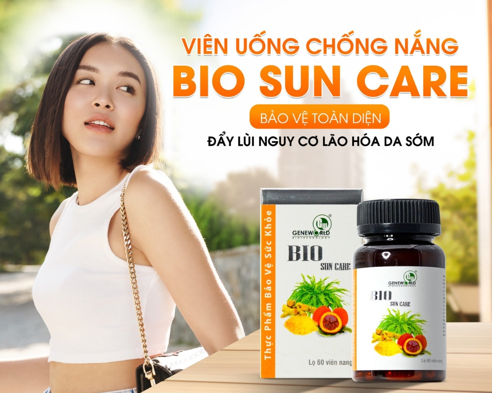 05 sự thật về viên uống chống nắng