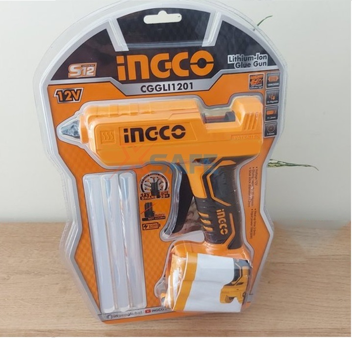 Súng bắn keo dùng pin 12V Ingco CGGLI1201