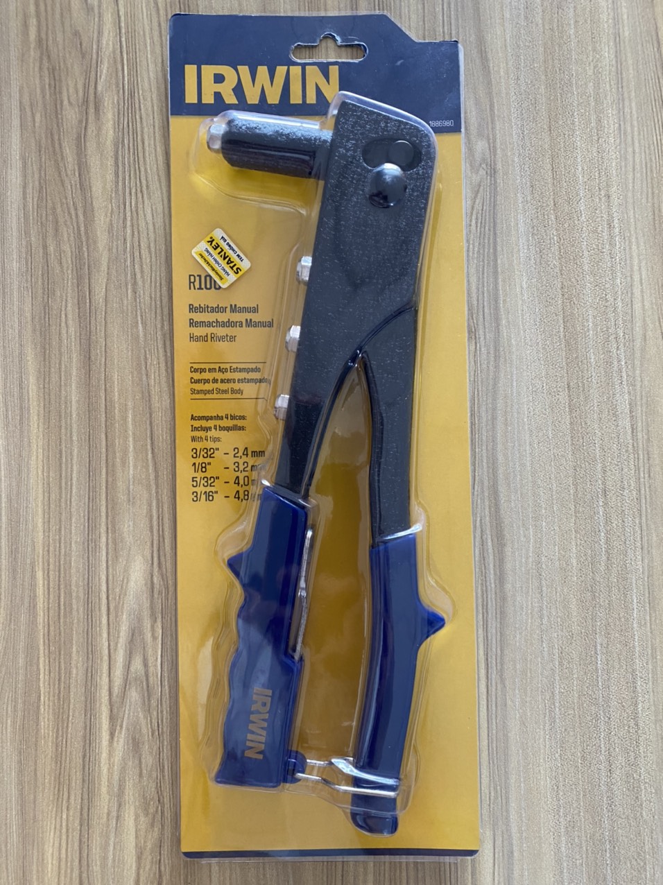 Kềm rút rive 4 lỗ - R100 330mm IRWIN 1886980