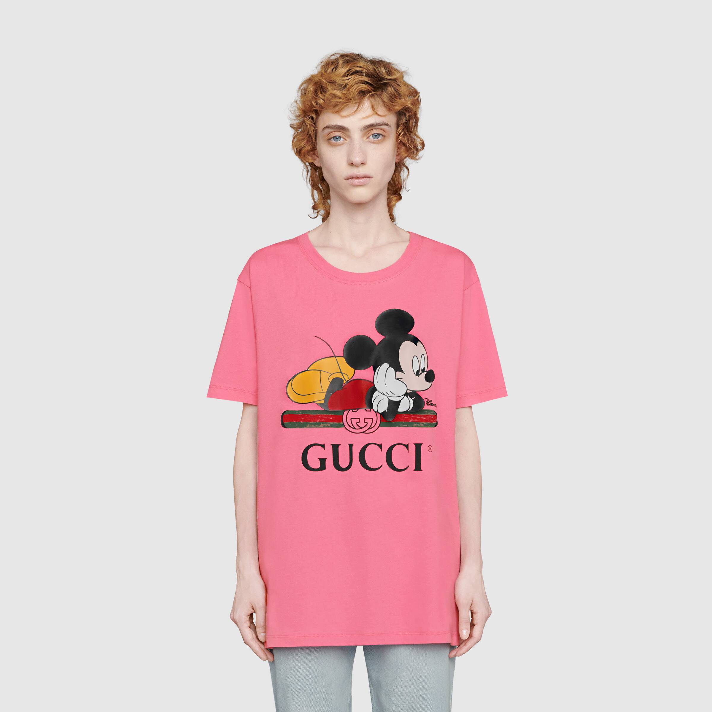 Gucci x Disney oversize T-shirt | Duyet Fashion