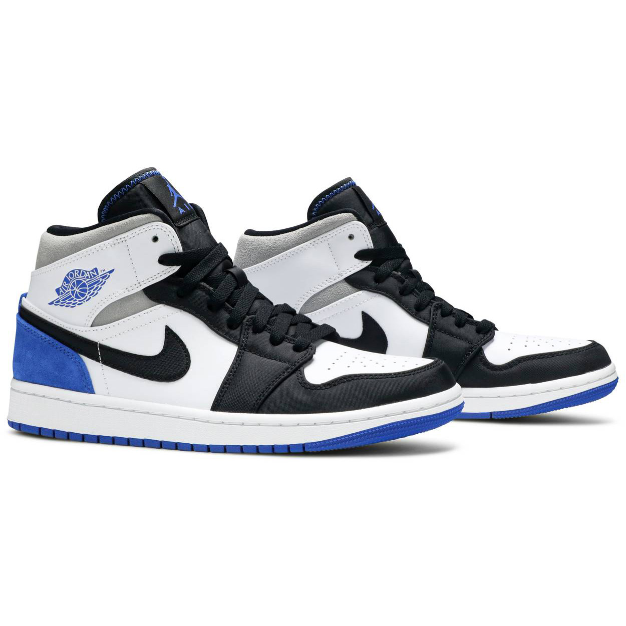 jordan 1 mid royal black toe