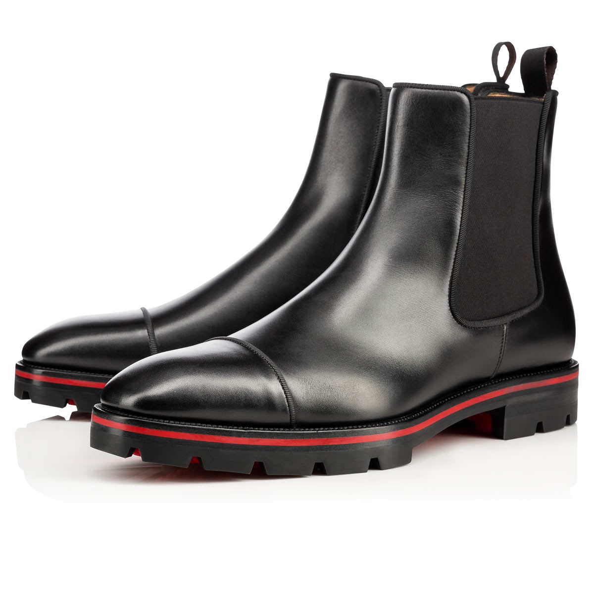 louboutin studded chelsea boots