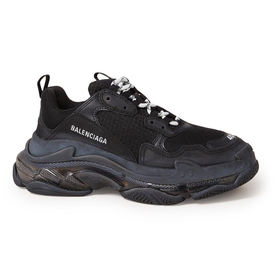 GiBalenciaga Triple S Sneaker Black Clear Sole SKU 541624 W09O1 100  Hệ  thống phân phối Air Jordan chính hãng