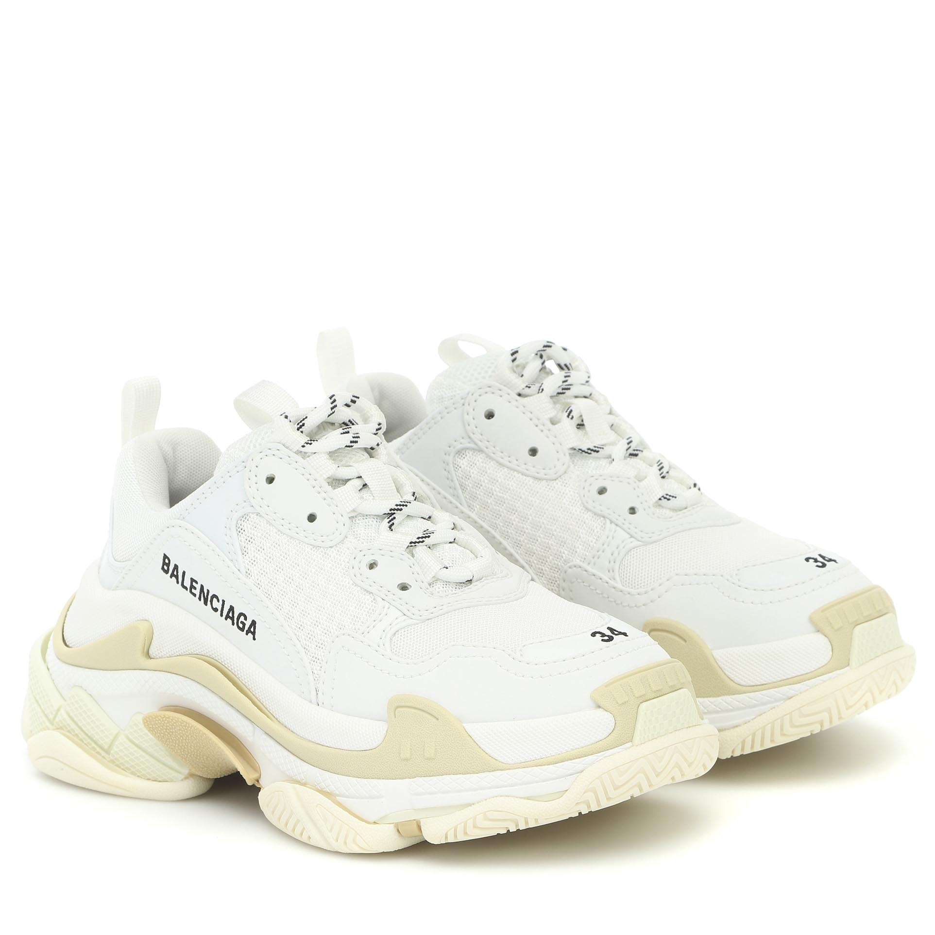 off white x balenciaga triple s