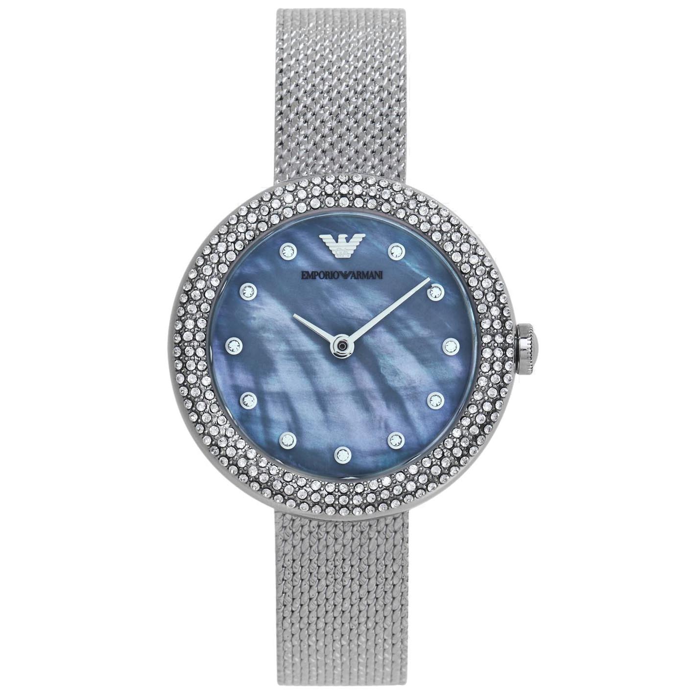 Emporio Armani Ladies Mesh Bracelet Watch AR11380 | T.H. Baker Family  Jewellers