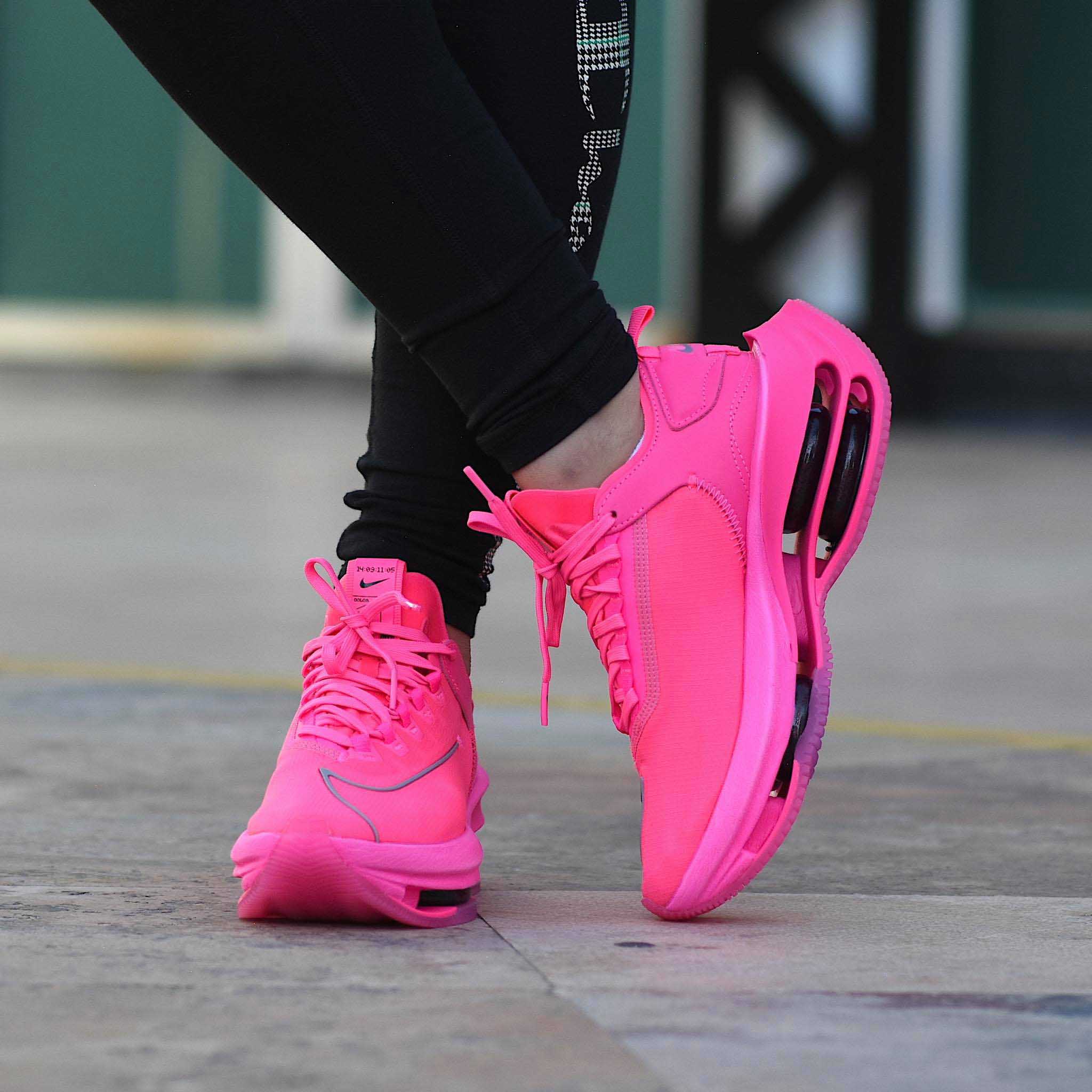 nike zoom double stacked pink blast