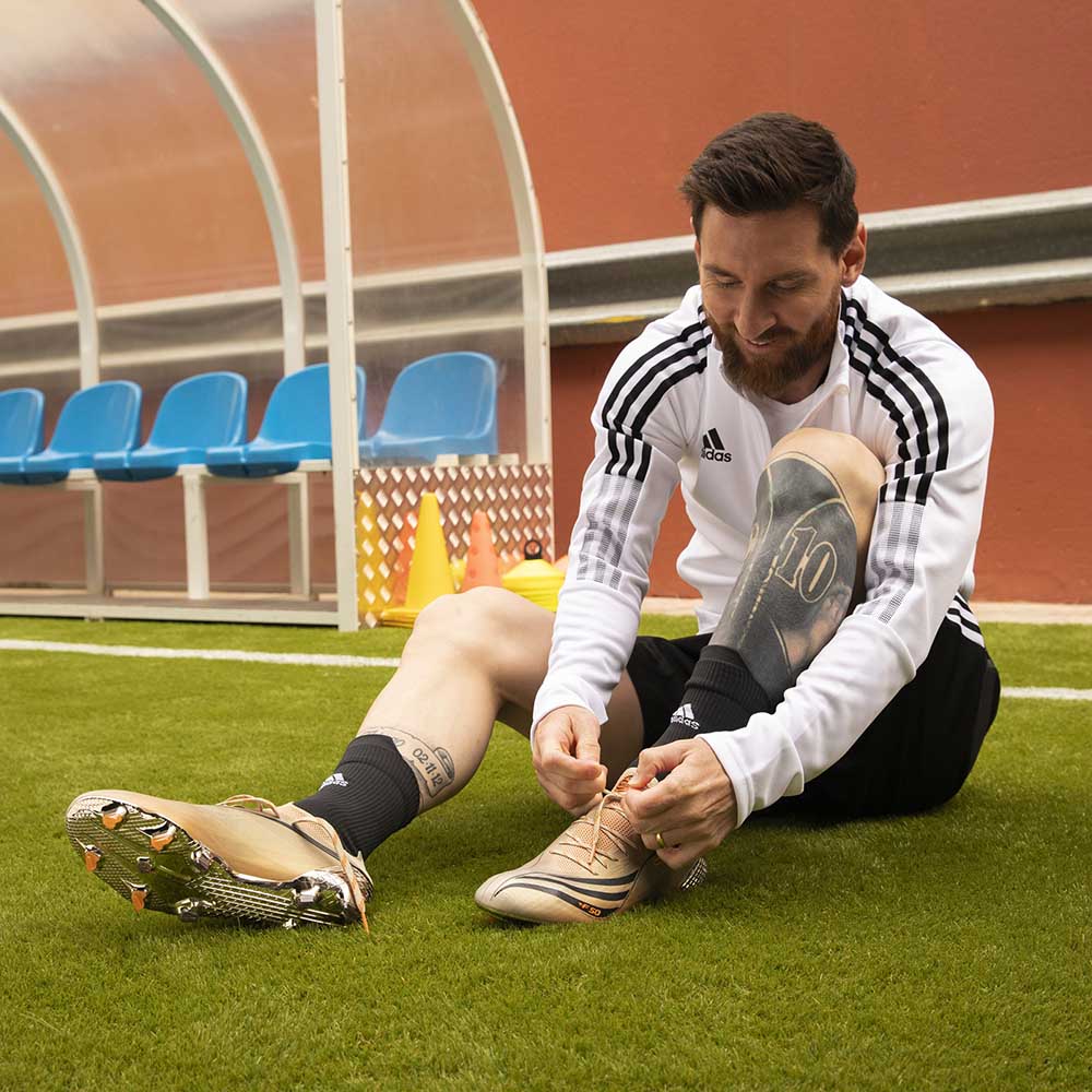 Giày Messi Adidas x Speedflow FG 'Cơn Lốc' Duyet Fashion